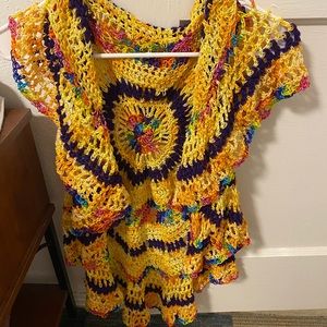 Handmade by Me, Crocheted Vest